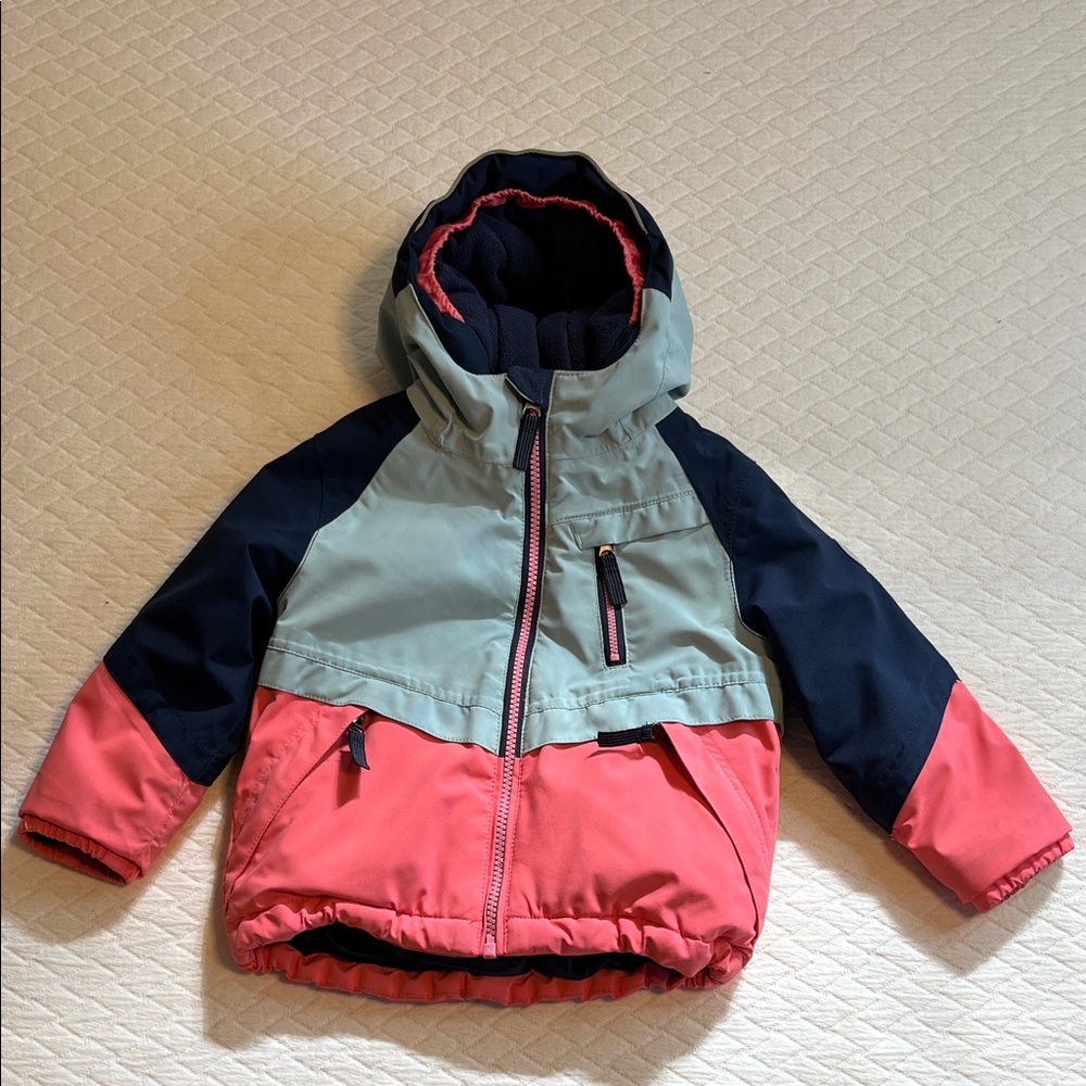 FI by Killtec Kids' Ski Jacket, colorblock, size 1/2T